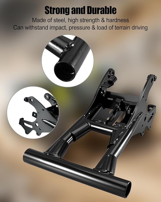 Swing Arm Compatible with Athlete 90 110 2009-2023 Outlaws 90 2011-2016 Outlaws 110 2016-2023, Terrain Vehicle Swing Arm Replace 0455012-067 0454210-067 0454797-067 Steel Black