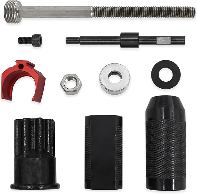 Heavy Duty Steel Injector Sleeve Remover Installer whole set 9U-6891 Injector Height Tool for CAT Caterpillar 3406E C10/C12/C15/C16/C18 Engine
