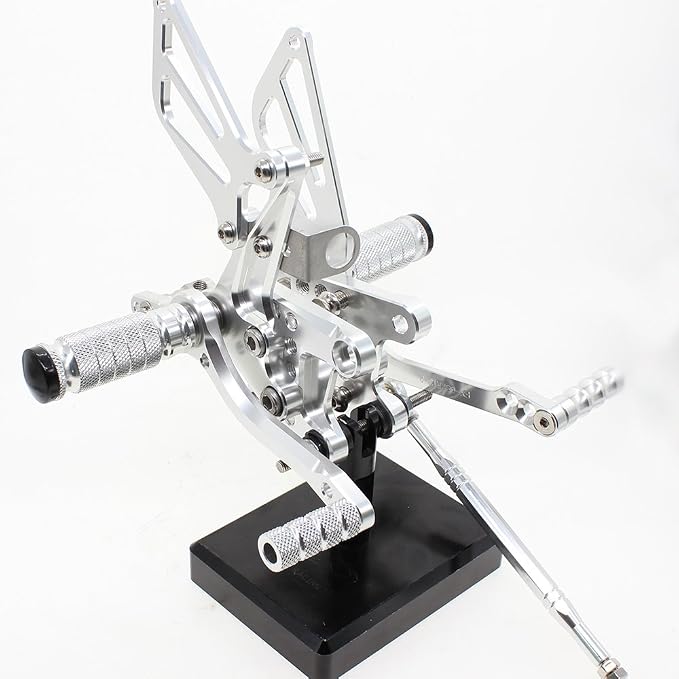 Sunrivery Motorcycle Rearsets Footpegs For GSXR750 GSX-R600 1996-2005,SV650/SV650S SV1000/S 1998-2014,GSXR1000 2000-2004