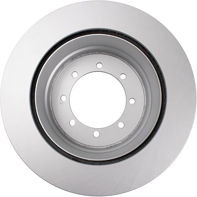 TRQ Rear Brake Rotors Set Vented Premium G-Coated Compatible with 2013-2019 Ford F-350 Super Duty 2013-2016 F-450 Super Duty