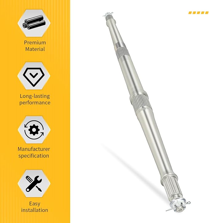 M MATI Rear Wheel Axle for Yamaha B-laster 200 YFS200 1988-2002 2XJ-25381-00-00