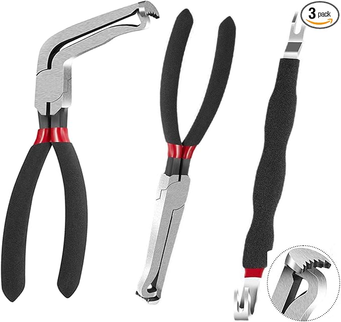 3 PCS Electrical Disconnect Pliers for Cars, Electrical Connector Separator Tool and Automotive Electrical Connector Pliers