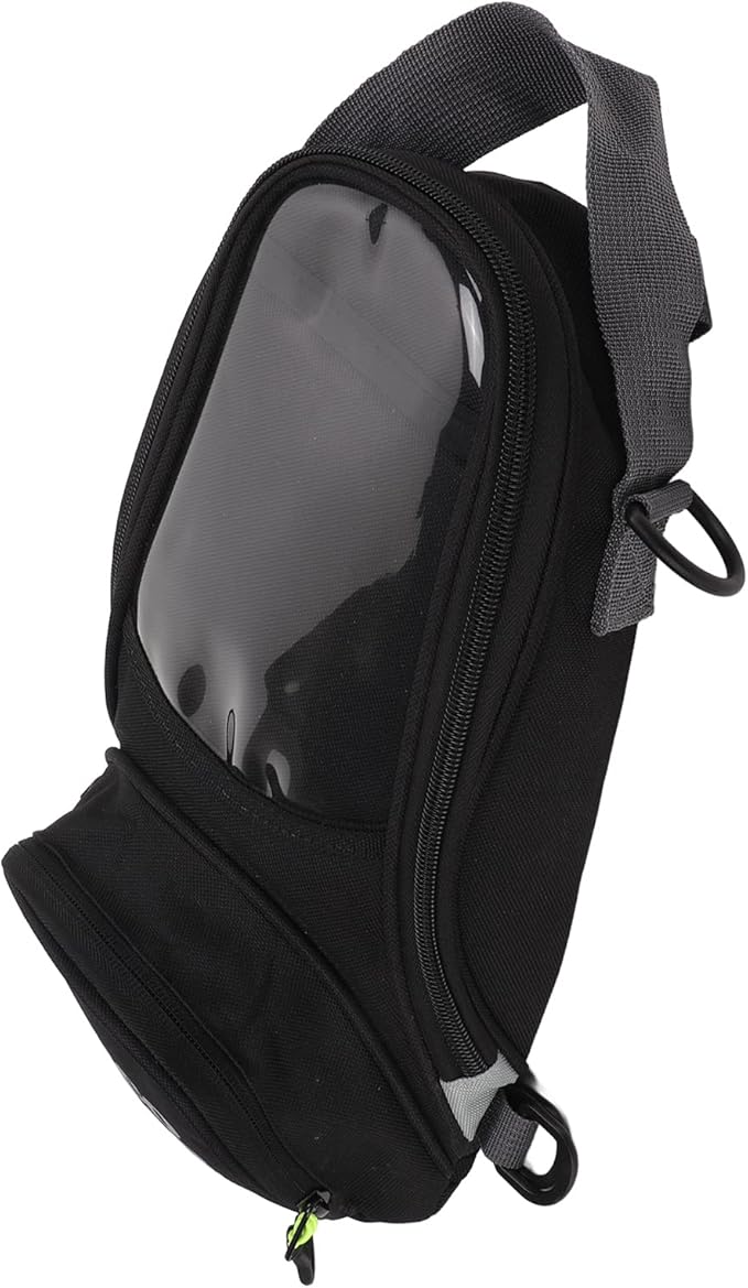 Universal Motorcycle Tank Bag with Strong Magnetic Mount 600D Oxford Fabric and Nylon Material for Cell Phone Navigation Large Capacity Storage Fit for All Motorcycles