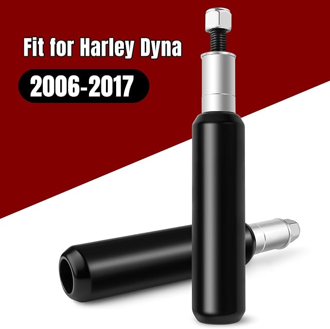 6.5" Al Motorcycle Frame Sliders Falling Crash Protector Upper Shock Mount Guards Falling Side Protector Fit for Dyna 2006-2017 (Smooth Style)