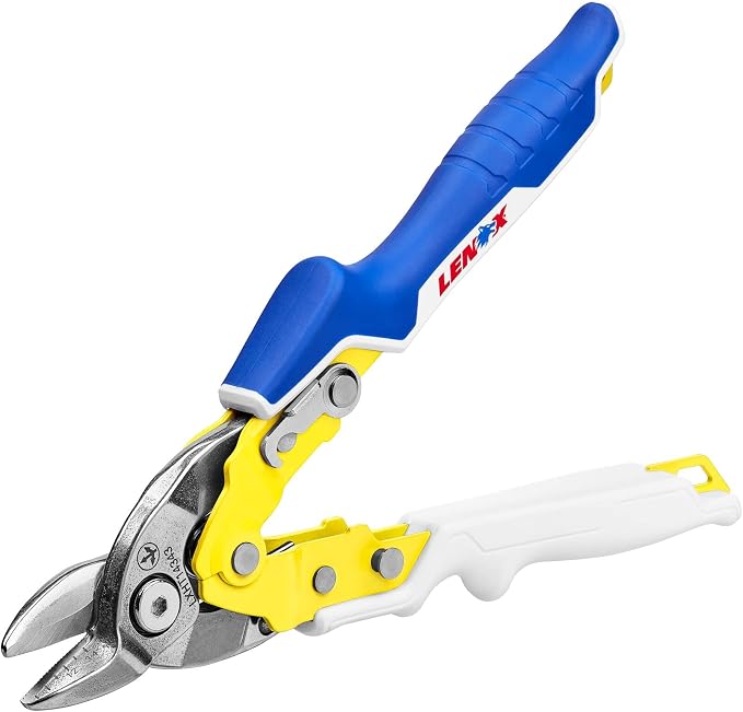 LENOX TOOLS Pliers, Bulldog Avitation Snips, With Durable Grip (LXHT14343)