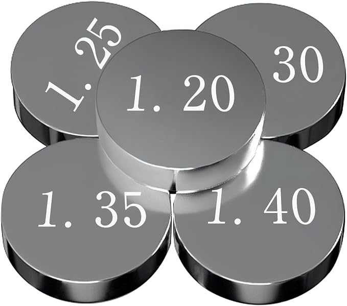AHL 9.48mm O.D. 1.20mm-4.00mm Thick Adjustable Valve Shim Kit for Honda TRX450R TRX450 R 2004-2009 (208pcs)