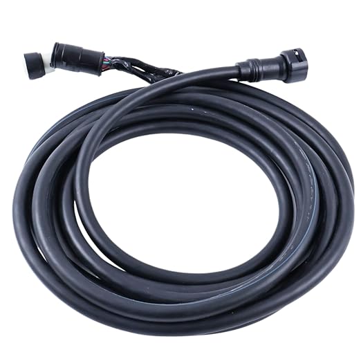 10 Pin 16.4Ft Main Wiring Harness 688-8258A-50-00 for Yamaha 704 Outboard | Total Length 16.4Ft/5M; for Yamaha 688-8258A-50 6X3-8258A-00-00 Remote Control Boxes