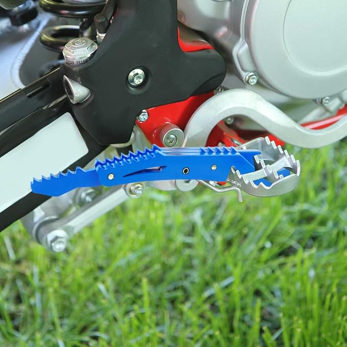 For Husqvarna Most Models 2000-2013 For SWM All Models 2013-2024 Motocross Passenger Foot Pegs Dirt Bike Rear Pedals Cross Country Rests 1 Pair