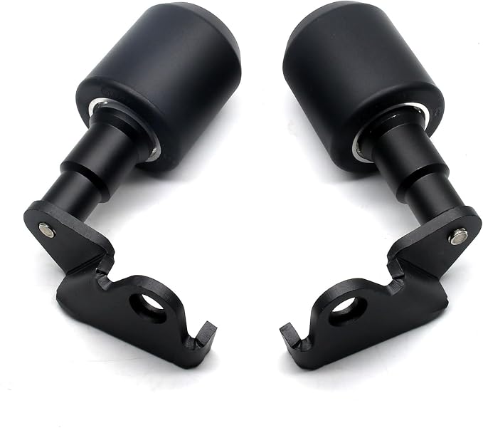 MZS Motorcycle Frame Sliders, Falling Crash Protector Guards No Cut Kits Black Compatible with CBR1000RR CBR 1000RR 2012 2013 2014 2015 2016