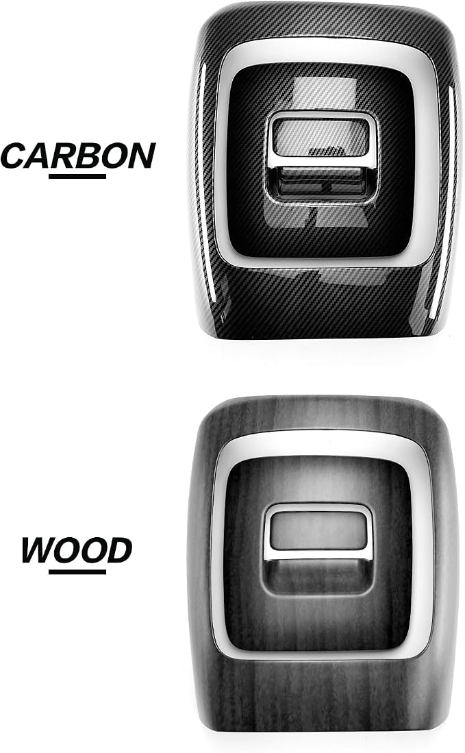YOUTOOCAR Rear AC Vent Cover Compatible with Hyundai Palisade 2026 Accessories (Carbon Fiber Pattern)