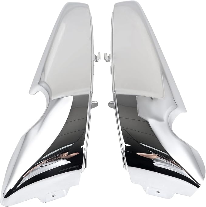 Chrome Motorcycle Radiator Side Cover Panel Fairing For Harley V-Rod VRSCAW VRSCX 2001-UP（Do not fit V-Rod Muscle!!!）