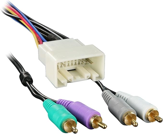 Metra 70-8117 Factory Amplifier Harness for 2004-Up Toyota Vehicles with JBL Sound System & Metra 70-8113 Amplifier Integration Harness for Select 2000-2004 Toyota Vehicles