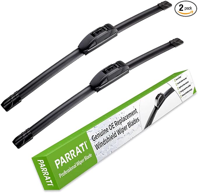 OEM QUALITY 28" + 14" PARRATI Premium All-Season Windshield Wiper Blades (Set of 2)