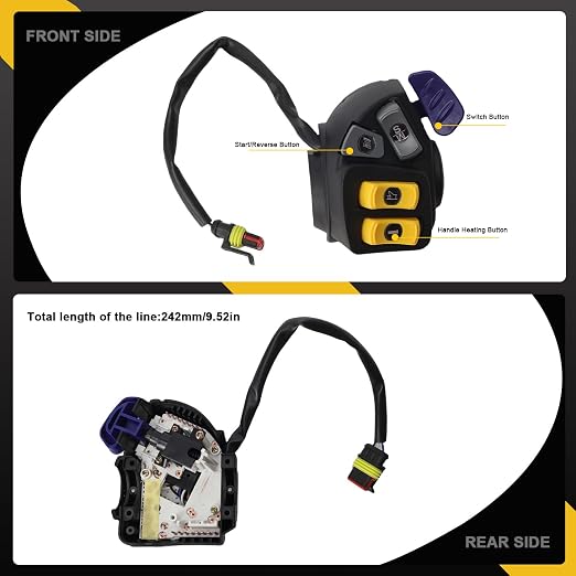 515176504 Left Hand Control Switch Housing Fit for Ski-Doo Expedition GSX GTX MXZ 2008-2010