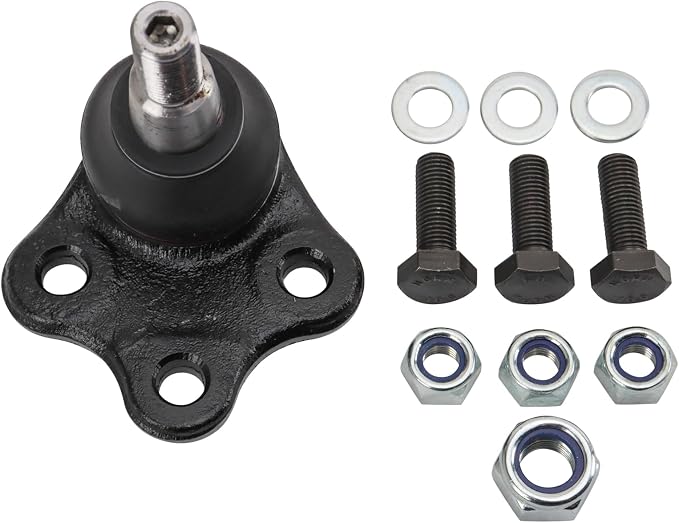 TRQ Front Lower Driver and Passenger Side Ball Joint Set Compatible with 2011-18 Volvo S60 2007-14 S80 3.2 2008-10 V70