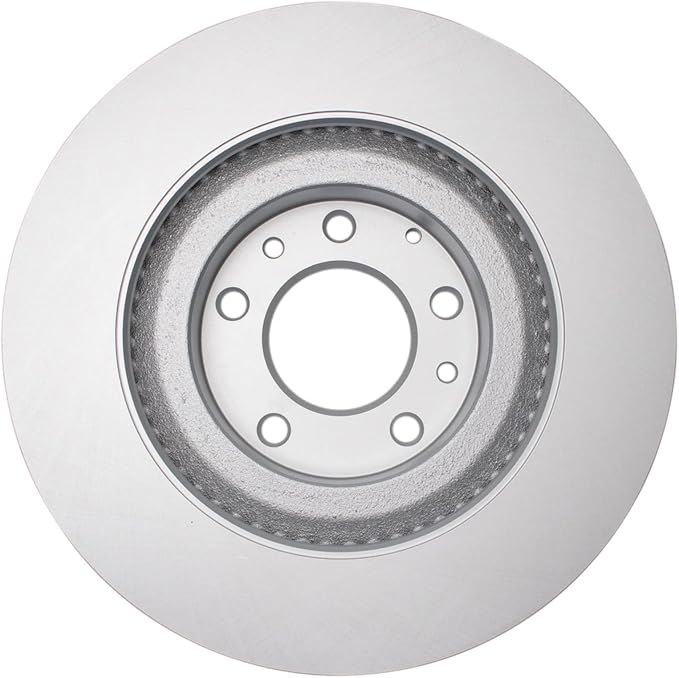 TRQ Front Brake Rotor Set G Coated Vented Compatible with 2007-2015 Mazda CX-9
