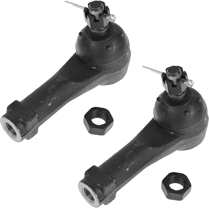 TRQ Front Outer Tie Rod Set 2 Piece Compatible with 1999-2004 Honda Odyssey