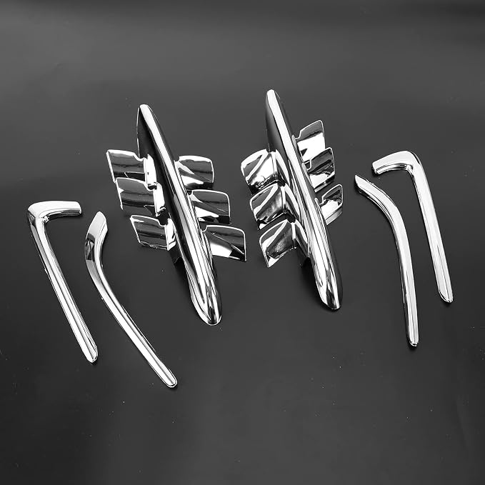 Goldwing Chrome Fairing Premier Shark Gills Fit for Honda GL1800 2001-2011