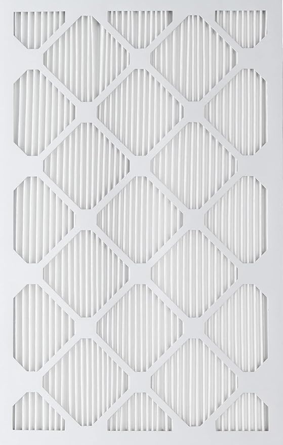 Nordic Pure 16x20x1 (Actual Size: 15 1/2 x 19 1/2 x 3/4) Tru Mini Pleat MERV 10 AC Furnace Air Filters – 2.5X More Media for Longer-Lasting, High-Efficiency Filtration - 12 Pack