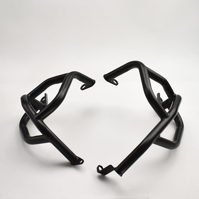 Black Engine Highway Crash Bar Guard Stunt Cage Protector Frame Bumper Falling Protection compatible for Ho&n&da CB650R CB 650R CB 650 R Accessories 2019 2020 2021 2022 2023 2024, MD-481-US