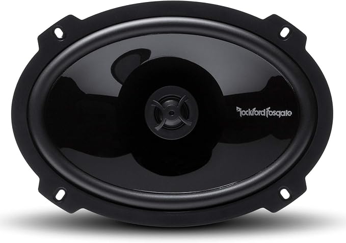 Rockford Fosgate P1692 Punch 6"x9" 2-Way Coaxial Full Range Speakers - Black (Pair)