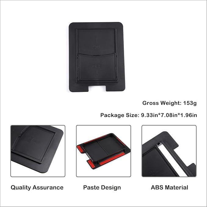 Car Armrest Hidden Storage Box Compatible with Honda Civic 2022 Auto Center Console Handrail Privacy Storage Box Organizer Tray Armrest Storage Box Container Insert Pallet Manager Interior Accessories
