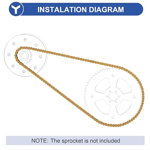 YOXUFA 420 Chain 132 Links Replacement for 110cc 125cc 70cc 50cc SSR TaoTao Apollo Coolster Kazuma Pit Dirt Bike ATV 4 Wheel Predator 212 Coleman CT200U Baja MB200 Mini Bike Go Kart Gold Parts