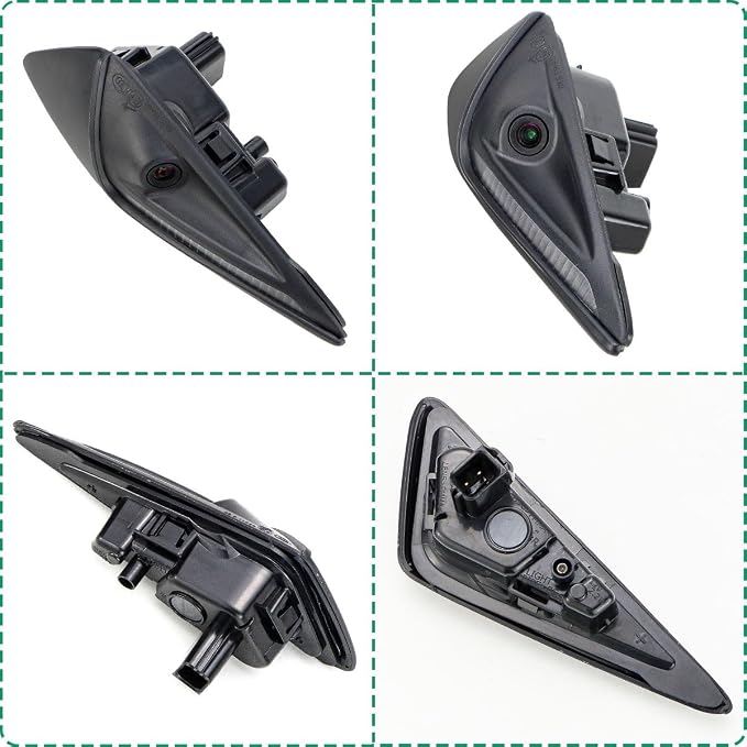 1125107-50-J Front Right Side Fender Camera Replacement for Tesla Model 3 2017-2022 & Tesla Model Y 2017-2022, OE Trun Signal Repeater Wing Cam Replaces 1125107-50-H, 1125107-50-G by GreenYi