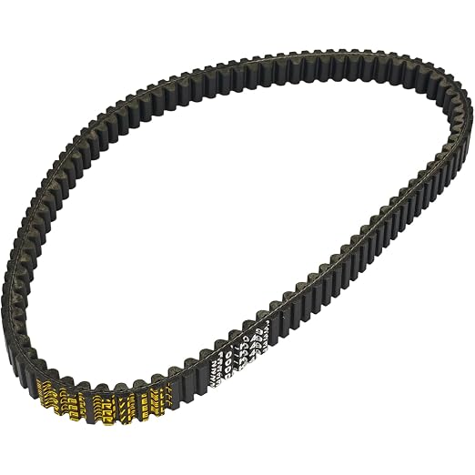 EZROAD Drive Belt 23100-K04-932 Compatible with Honda Forza 250 NSS250 2018-2020, 300 NSS300 2018-2020 ABS Type E 3E 5E TOP Box 2ED 4ED TU 2TU 3TU AJ AK 23100K04932 Scooter Engine
