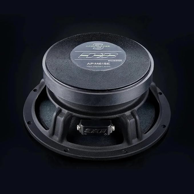 Apocalypse AP-M61SE 6.5" 260 W Max 4 Ohm Stereo Car Audio Midrange Speakers