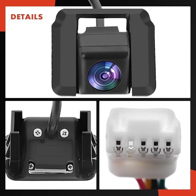 A-Premium Rear View Backup Camera Compatible with Mazda | Parking Camera for 2016-2023 CX-9 CX9 - Replace# TK4867RC0B
