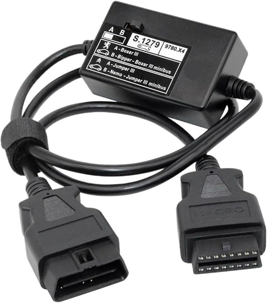 Module S1279 S.1279 OBD2 Cable Compatible with Lexia3 PP2000 Nemo Boxer Jumper III Diagnostic Connector Compatible with Peugeot Citroen Repair Tools