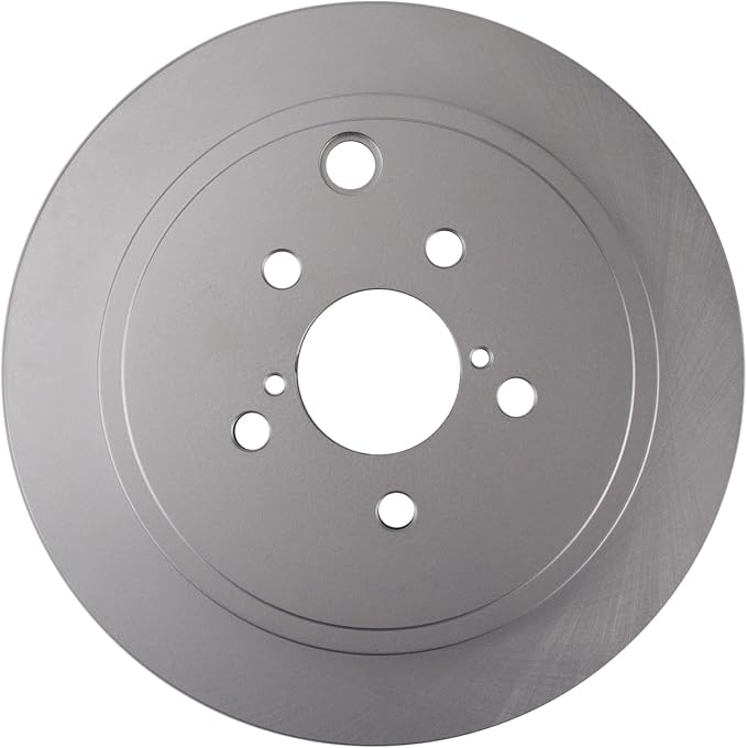 TRQ Rear Brake Rotor Set Coated Compatible with 10-14 Subaru Legacy 3.6R 2.5GT 10-14 Subaru Outback 3.6R 17-20 BRZ with 290 mm Diameter Rear Rotors