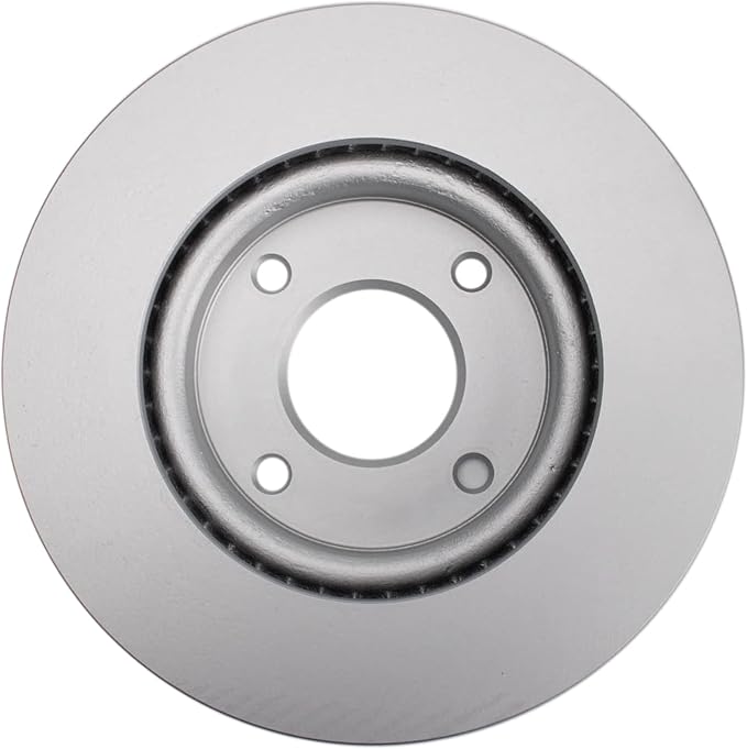 TRQ Front Brake Rotor Set G Coated Vented Compatible with 2009-2014 Nissan Cube 2007-2012 Sentra 2007-2012 Versa