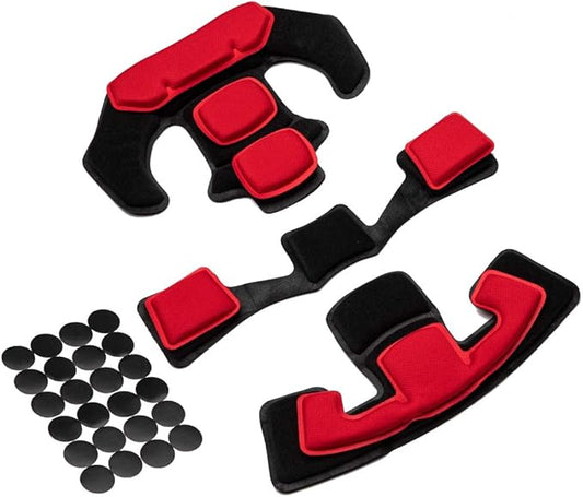Memory Foam Pad Protective Mat Helmet Padding Kit Replacement Universal Motorcycle Tactical Cushions for ACH MICH Team Wendy FMA EXF Helmet