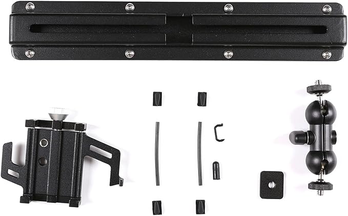 Car Central Control Multi-Function Phone Bracket Compatible with Ineos Grenadier 2020-2026 Dash Panel Track Cell Phone Holder Insert Accessories (Type A, Style A)