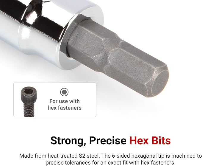 TEKTON Hex Bit Socket Set, 17-Piece | SHB99101