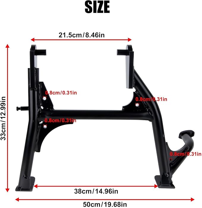 Center Stand for Ibex 450 - PSLER Kick Stand for MT450 Motorcycle Side Stand Compatible with 450 MT