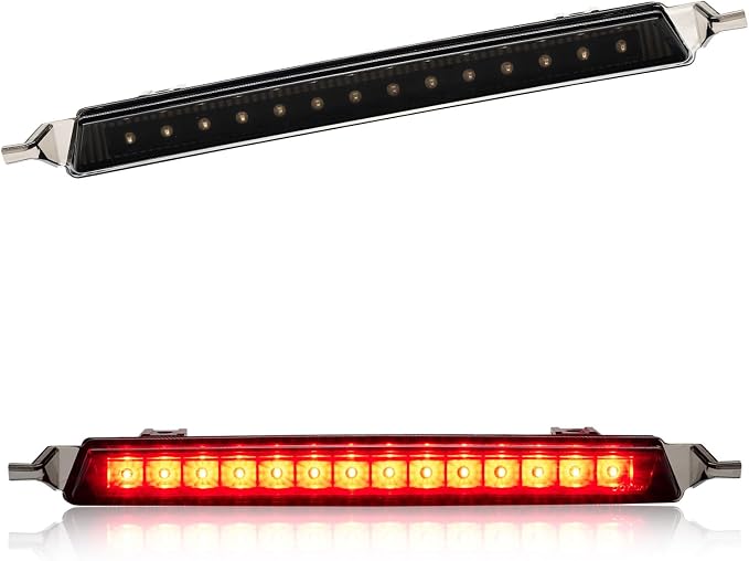 Third 3rd Brake Light LED for 2009-2017 Chevy Traverse, High Mount Rear Brake Lights Assembly for 2009-2012 GMC Acadia, Waterproof Center Cab Lamp Stop Light