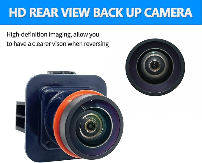 Rear View Back Up Camera Compatible with Lincoln MKS 2013 2014 2015 2016 Reverse Park Assist Camera Replaces EA5T-19G490-AA EA5T19G490AA EA5Z-19G490-B DA5Z-19G490-A