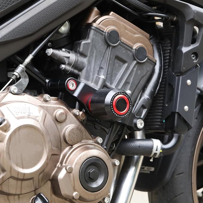 Frame Sliders Fit For CBR650R 2024 2025 | CBR 650R Falling Protector CBR 650R Crash Sliders Engine Protect Anti Slip Collision 2024 CBR650R Accessories 2025 CBR650R Accessories GY