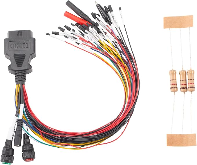 GODIAG OBD2 Breakout Jumper Cable, Diagnostic Extension Wire for Vehicle Module Connection, Tricore Compatible