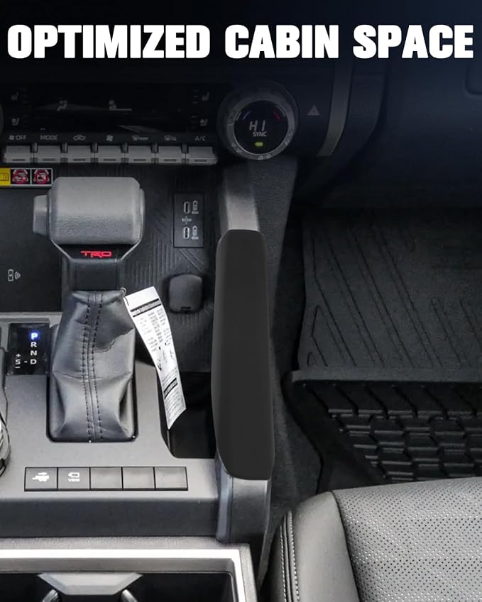 Toyota Tacoma Center Console Grab Handle Cover for 4th Gen 2024-2026 Tacoma Passenger Side Grab Handle Protector, Non-Slip Anti-Scratch Protective Silicone Sleeve, Tacoma N400 Interior Accessories