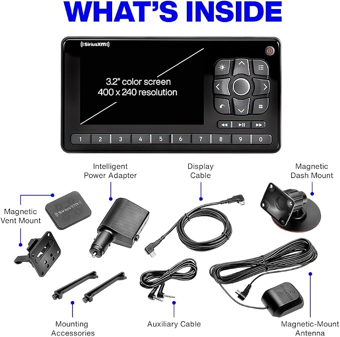 Roady BT in-Vehicle Satellite Radio (SXVRBT1) | SiriusXM