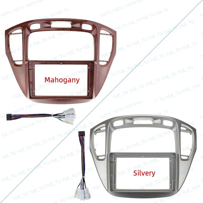 9inch 2DIN Installation Dash Kit fits for Toyota Highlander 2001-2007 Aftermarket Android Car Radio Stereo Mounting Fascia Panel