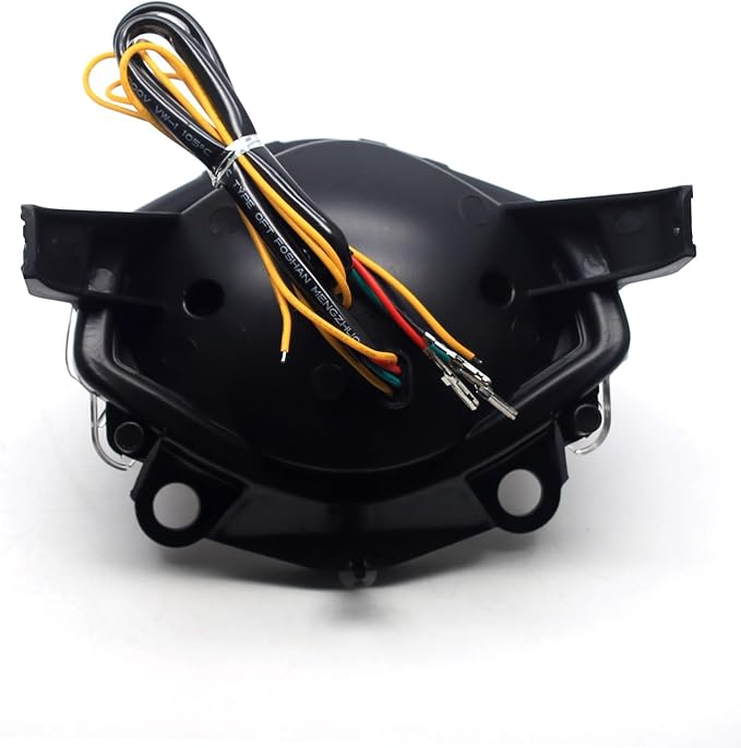 MZS Motorcycle Tail Light, LED Integrated Turn Signal Blinker Clear Compatible with CBR500R CBR 500R CB500F CB500X 2013-2015