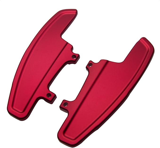 Replacement Steering Wheel Shift Paddle Extended Shifter Compatible with VW Golf 7 Scirocco SAGITAR GLI LAMANDO GTS Polo GTI Car Accessories Aluminum Alloy Red