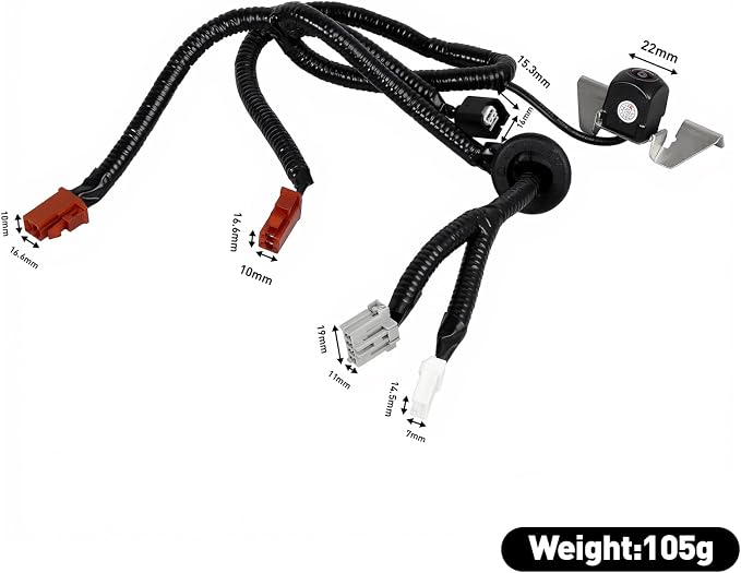 39530SZAA01 Park Assist PAS Camera Compatible with Honda Pilot 2009 2010 2011 2012 2013 2014 2015.