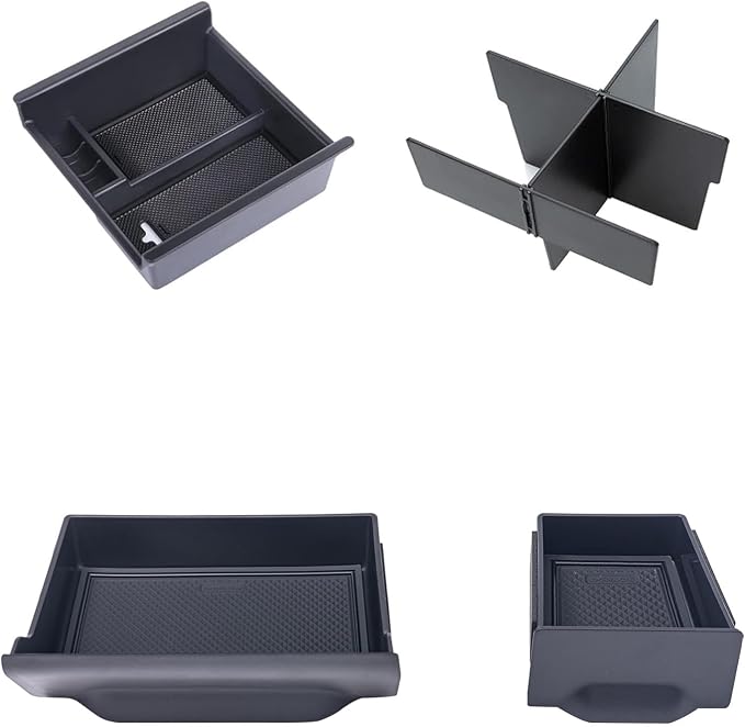 JDMCAR Storage Drawer and Center Console Organizer Set Compatible with Toyota 4Runner Accessories 2014-2022 2023 2024