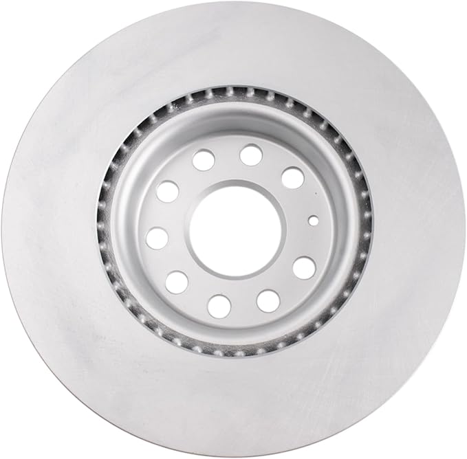 TRQ Front Brake Rotor Set Compatible with 2006-2020 Audi 2005-2023 Volkswagen